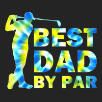 Funny Father's Day Best Dad By Par Tie Dye Golf Lover 3/4 Sleeve Shirt | Artistshot