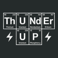 Thunder Up Periodic Table Navy Women's Triblend Scoop T-shirt | Artistshot