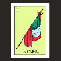 La Bandera Lottery Card Gift The Flag Card Mexican Lottery Ladies Fitted T-shirt | Artistshot