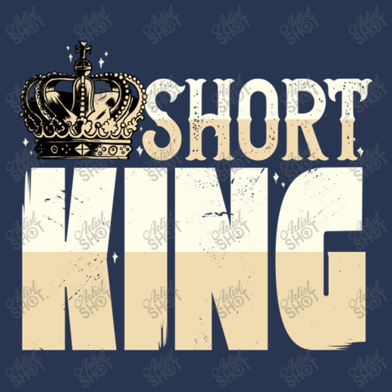 Short King Funny Short Guy Crown One Men Denim Jacket | Artistshot