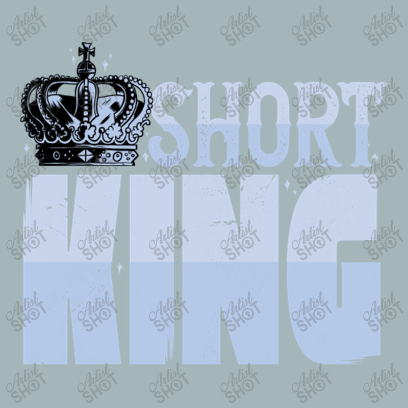 Short King Funny Short Guy Crown Unisex Sherpa-lined Denim Jacket | Artistshot