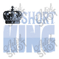 Short King Funny Short Guy Crown Sticker | Artistshot