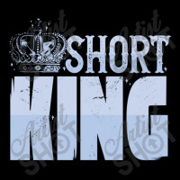 Short King Funny Short Guy Crown Fleece Short | Artistshot