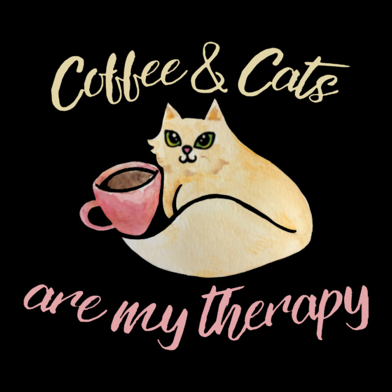 Coffee And Cats Are My Therapy Cropped Sweater by goldenshop | Artistshot