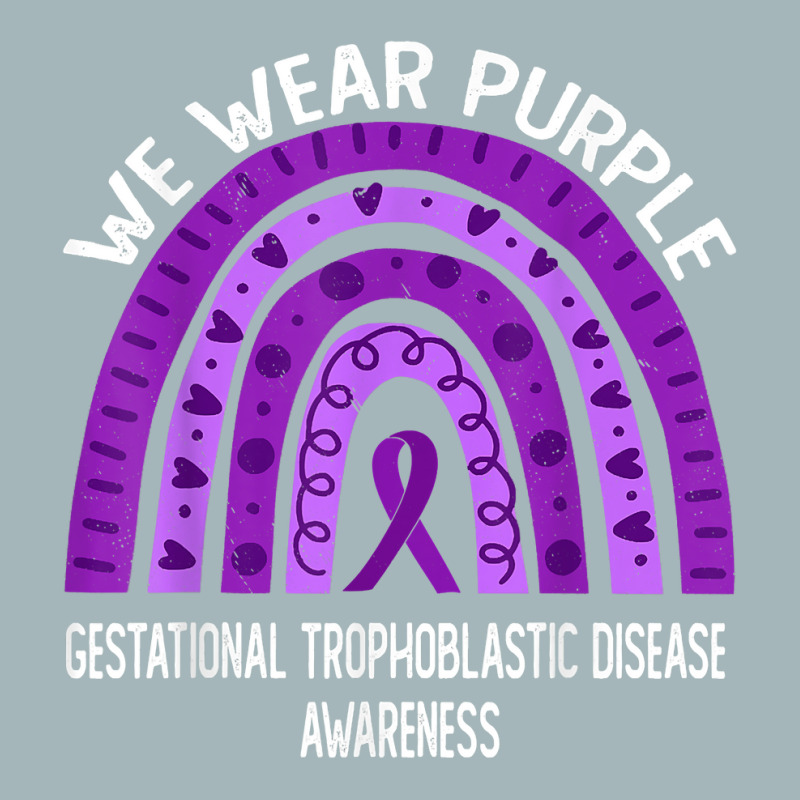 Wear Purple For Gestational Trophoblastic Disease Awareness T Shirt Unisex Sherpa-lined Denim Jacket | Artistshot