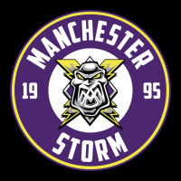 Manchester Storm Zipper Hoodie | Artistshot