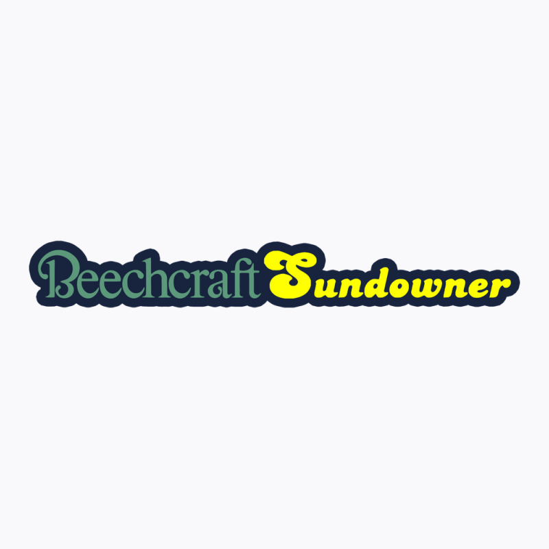 Beechcraft Sundowner Aircraft Aviation T-Shirt by yoriinka | Artistshot