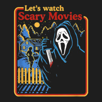 Let S Watch Scary Movies Horror Movies Scary Halloween Classic T-shirt | Artistshot