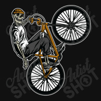 Skeleton Gang Banger On A Bicycle Cartoon Fanny Pack | Artistshot