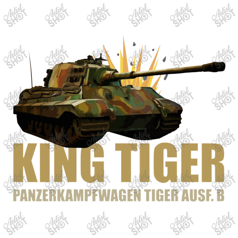 King Tiger Ii Panzer Tank World War Two German Army   Tiger Tank Youth Tee by kudaponijengkulit | Artistshot