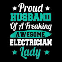 Electricity Electrical Lineman Electrician Husband Pocket T-shirt | Artistshot