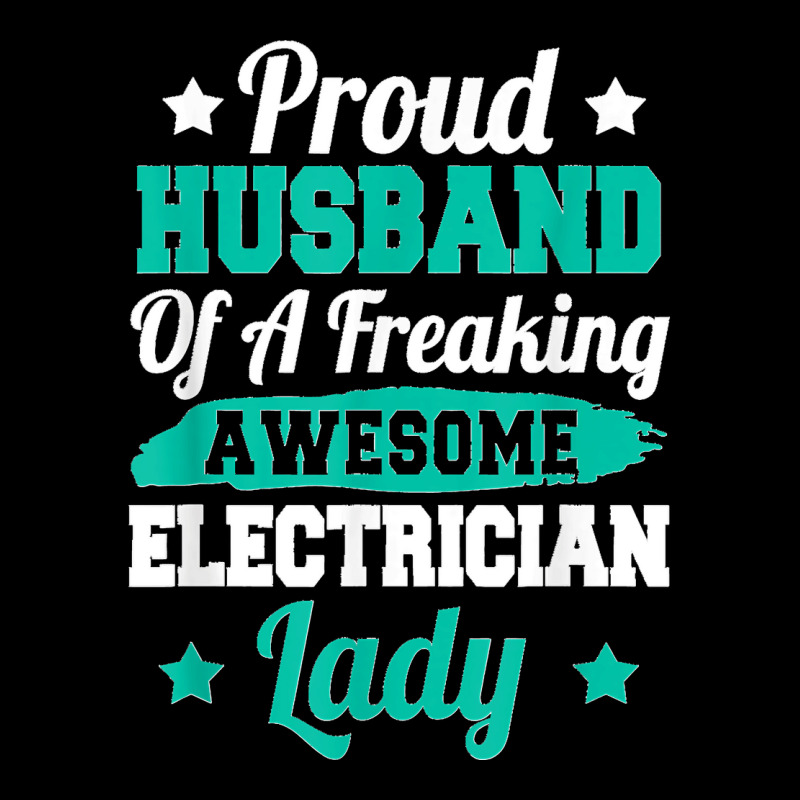 Electricity Electrical Lineman Electrician Husband Pocket T-shirt | Artistshot