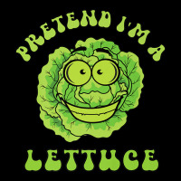 Pretend I'm A Lettuce Retro Wavy Text Premium Lightweight Hoodie | Artistshot