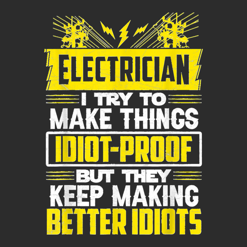 Funny Electrician Art Men Dad Lineman Electronics Engineers Exclusive T-shirt by TROYHADLEYTRAVIS | Artistshot