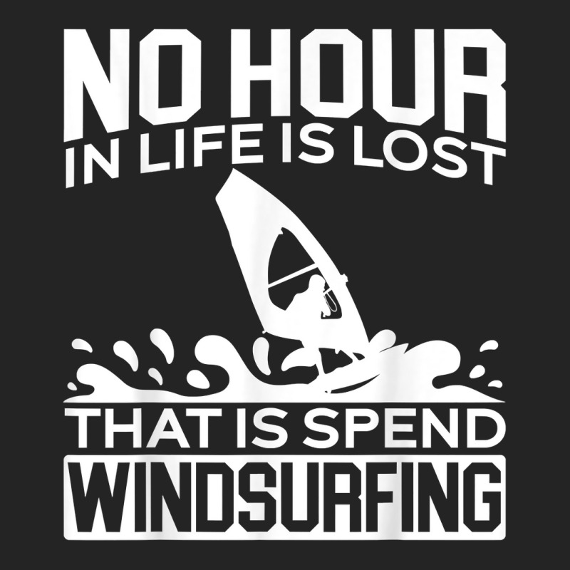 Windsurfing Surfing Board Water Sports T Shirt 3/4 Sleeve Shirt | Artistshot