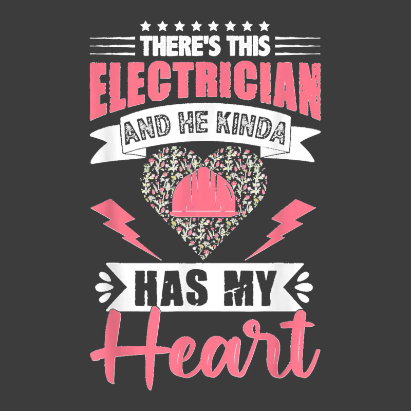 Electrician Wife Electrician Has My Heart Lineman Girlfriend Men's Polo Shirt | Artistshot