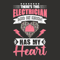 Electrician Wife Electrician Has My Heart Lineman Girlfriend Champion Hoodie | Artistshot