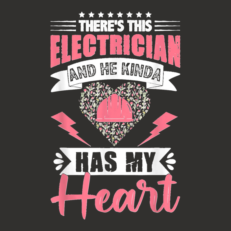 Electrician Wife Electrician Has My Heart Lineman Girlfriend Champion Hoodie | Artistshot