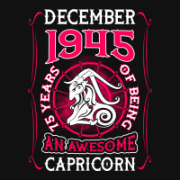 December 1945 75 Years Of Being Capricorn Apple Watch Band | Artistshot