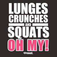 Lunges Crunches And Squats Racerback Tank | Artistshot