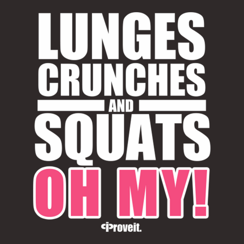 Lunges Crunches And Squats Racerback Tank by SandraDelpha | Artistshot