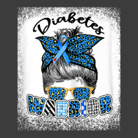 Womens Diabetes Awareness Month Type T1d T2d Messy Bun Warrior T Shirt Men's Polo Shirt | Artistshot