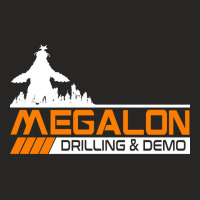 Megalon Drilling & Demolition (2) Ladies Fitted T-shirt | Artistshot