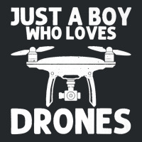 Funny Drone Design For Boys Kids Drone Camera Pilot Lovers Premium Crewneck Sweatshirt | Artistshot