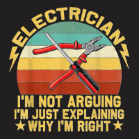 Electrician Sayings Craftsman Crafts Work Gifts T-shirt | Artistshot