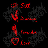 Salt Rosemary Lavender Love Fleece Short | Artistshot