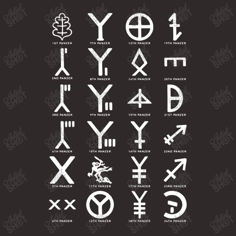 Panzer Divisions Symbols Insignia   Panzer Divisions Racerback Tank by kudaponijengkulit | Artistshot