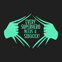 Every Superhero Needs A Sidekick Ladies Polo Shirt | Artistshot