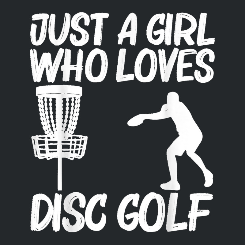 Funny Disc Golf Art For Girls Kids Outdoor Sport Game Lovers Crewneck Sweatshirt | Artistshot