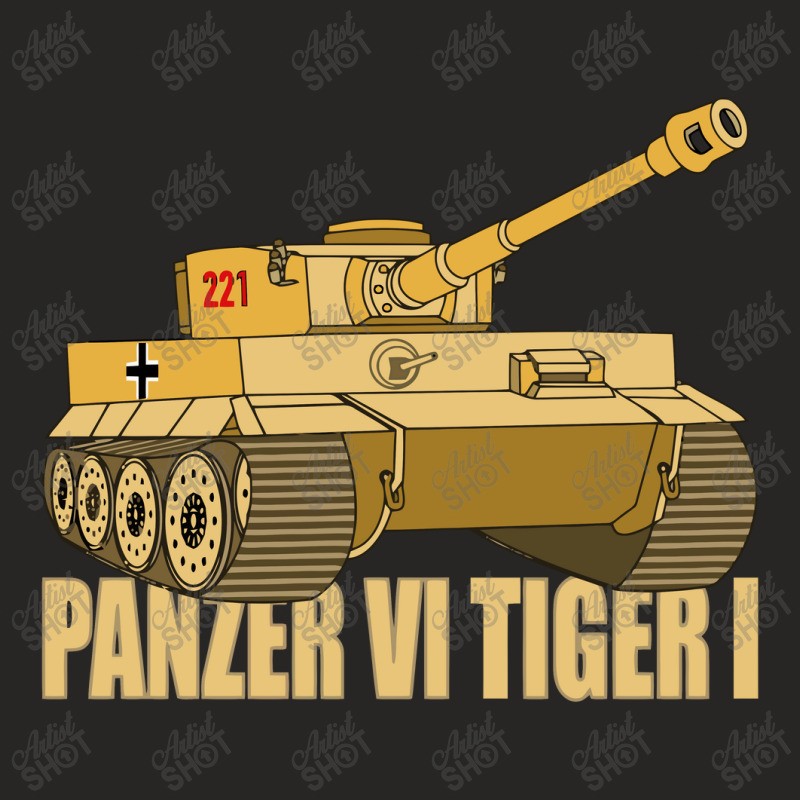 Panzer Vi Tiger I Tank Gift Ww2 German Army Tanks   Panzer Vi Ladies Fitted T-Shirt by kudaponijengkulit | Artistshot