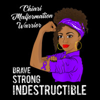 Chiari Malformation Warrior Indestructible Awareness Gift Pocket T-shirt | Artistshot