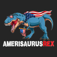 Funny Dinosaur 4th Of July Kids Boys Men Amerisaurus T Rex Unisex Hoodie | Artistshot