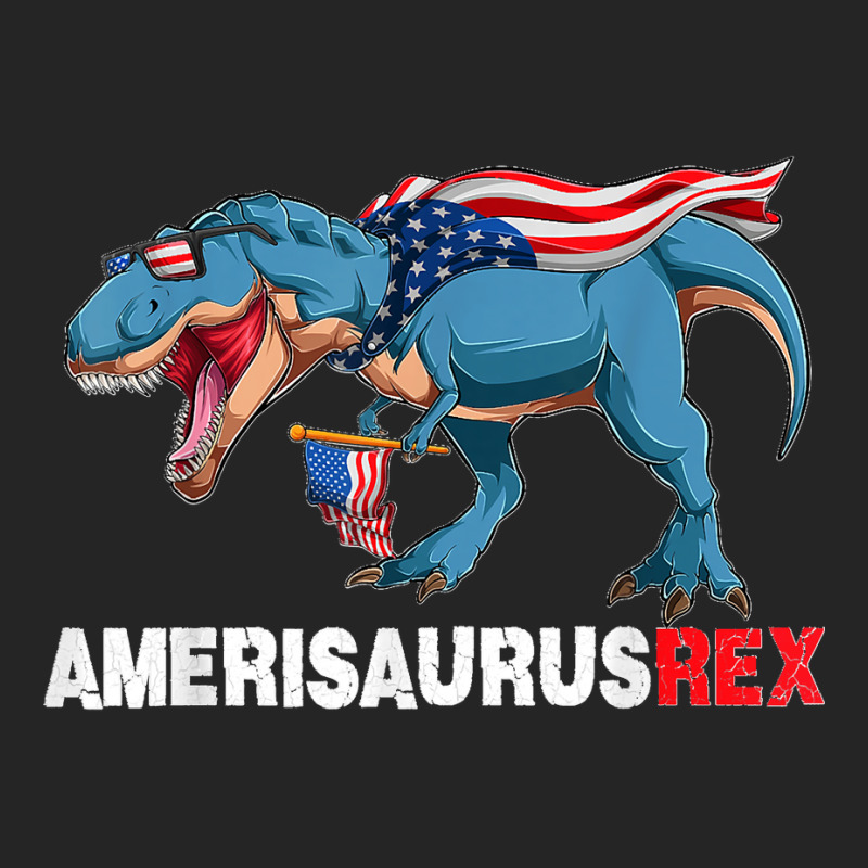 Funny Dinosaur 4th Of July Kids Boys Men Amerisaurus T Rex Unisex Hoodie | Artistshot