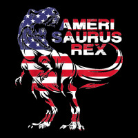 Funny Dinosaur 4th Of July American Flag Amerisaurus T Rex Zipper Hoodie | Artistshot