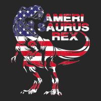 Funny Dinosaur 4th Of July American Flag Amerisaurus T Rex Men's T-shirt Pajama Set | Artistshot