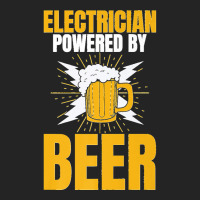 Electrician Powered By Beer Gag Tee For Unisex Electricians Premium 3/4 Sleeve Shirt | Artistshot