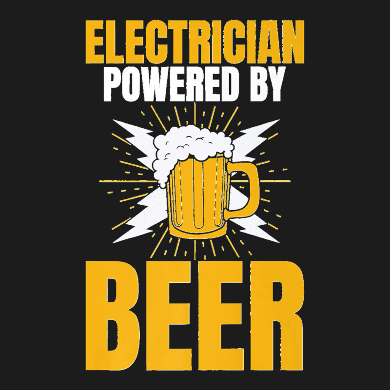 Electrician Powered By Beer Gag Tee For Unisex Electricians Premium Hoodie & Jogger Set | Artistshot