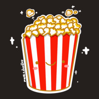 Kawaii Cinema Snacks Salty Sweet Caramel Popcorn Sticker Tank Top | Artistshot