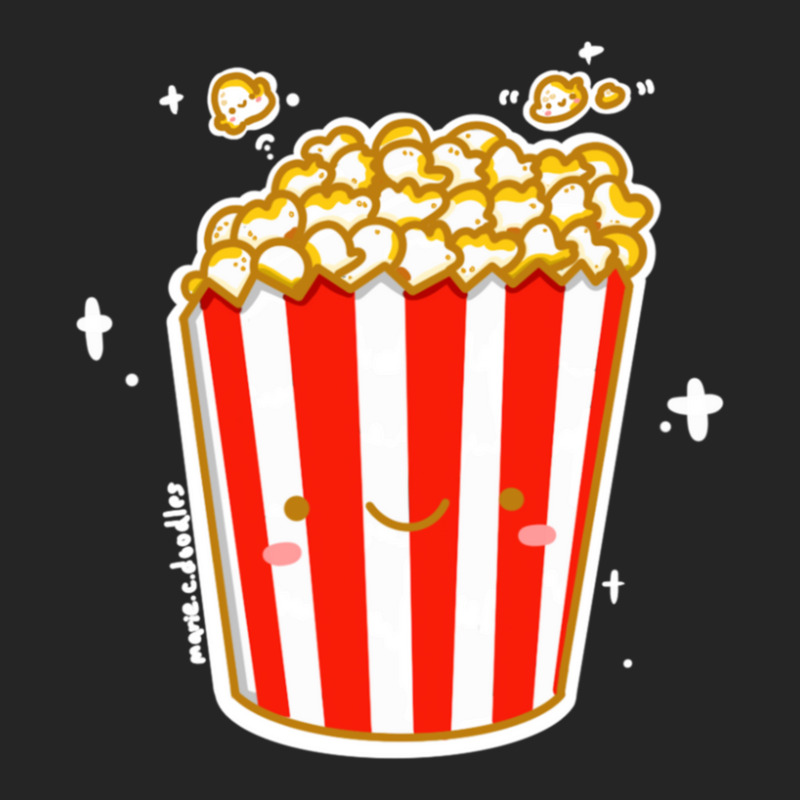 Kawaii Cinema Snacks Salty Sweet Caramel Popcorn Sticker Unisex Hoodie by SusanneRestemayer | Artistshot