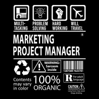 Marketing Project Manager T Shirt - Multitasking Certified Job Gift It Men's Long Sleeve Pajama Set | Artistshot