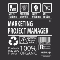 Marketing Project Manager T Shirt - Multitasking Certified Job Gift It Vintage Short | Artistshot