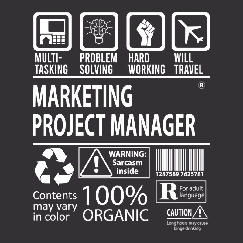 Marketing Project Manager T Shirt - Multitasking Certified Job Gift It Vintage Short by mckeebeckett3l9yxd | Artistshot