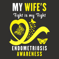 My Wife's Fight Is My Fight Endometriosis Awareness (2) Champion Hoodie | Artistshot