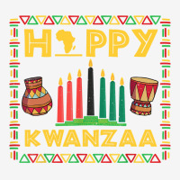 Happy Kwanzaa Kinara Candles Principles African American Long Sleeve T Baby Bibs | Artistshot