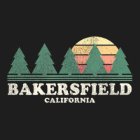 Bakersfield Ca Vintage Throwback Retro 70s Classic T-shirt | Artistshot