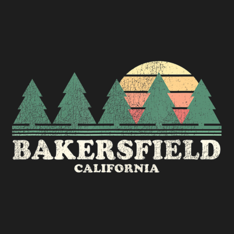 Bakersfield Ca Vintage Throwback Retro 70s Classic T-shirt by michaelyounger19 | Artistshot